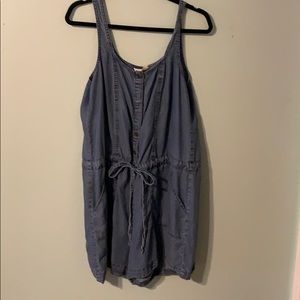 Women’s denim romper